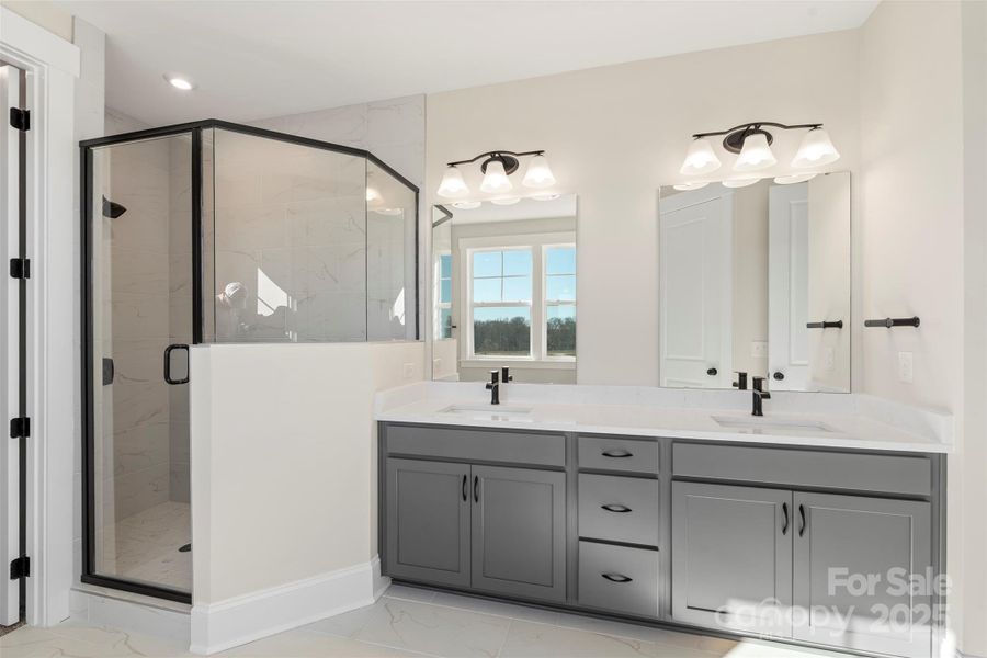 Furnished interior view inside a new home in Riverwalk, Rock Hill (Image 11).