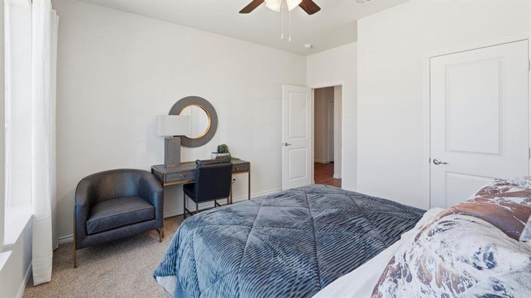 Furnished interior view inside a new home in The Woods at Lindsey Place, Anna (Image 26). Furnished interior view inside a new home in The Woods at Lindsey Place, Anna (Image 26).