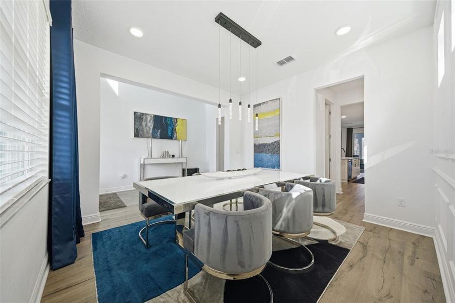 Furnished interior view inside a new home in Whispering Oaks Preserve, Wesley Chapel (Image 12). Furnished interior view inside a new home in Whispering Oaks Preserve, Wesley Chapel (Image 12).