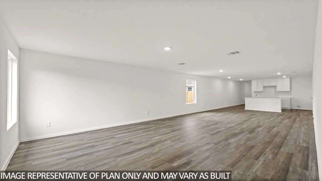 Spacious, unfurnished interior of a new home in The Canopies, Splendora (Image 19).