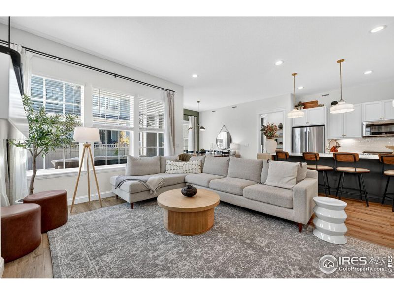 Furnished interior view inside a new home in Westerly, Erie (Image 39).