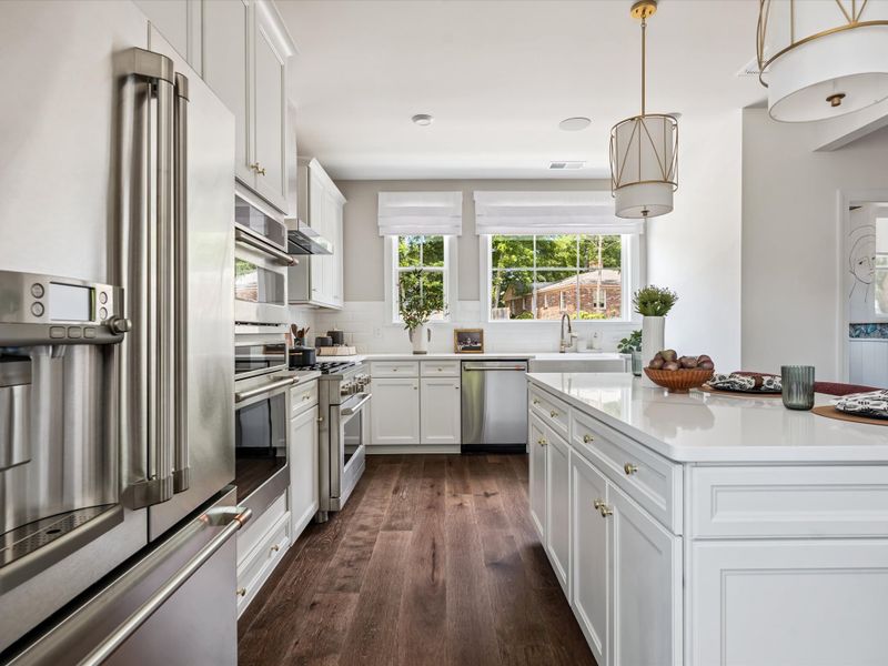 Furnished interior view inside a new home in Old Town Village, Waxhaw (Image 10).
