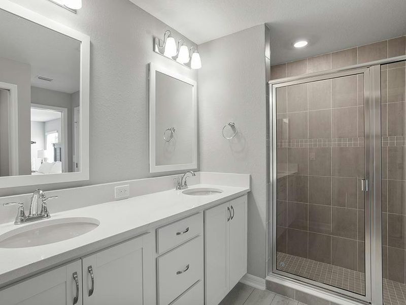 Your suite is complete with a large en-suite bath.