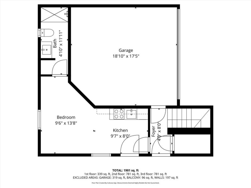 2D floor plan layout of this home in , Houston, TX (Image 5).