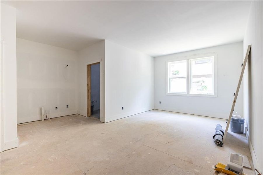 In-progress construction of a new home in , Atlanta, GA (Image 19).