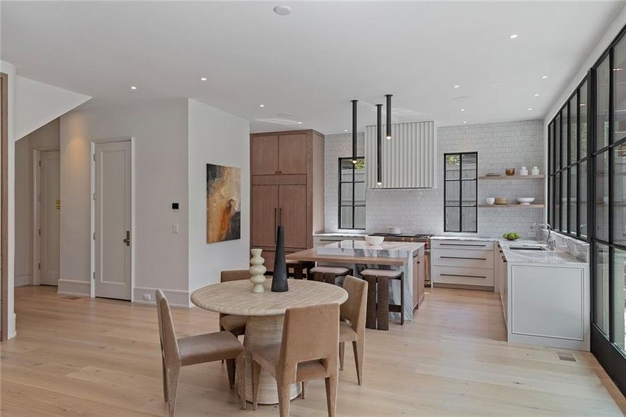 Furnished interior view inside a new home in , Atlanta (Image 37).