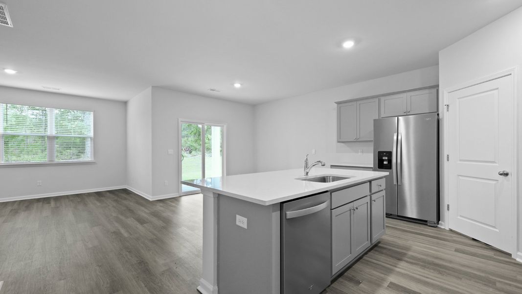 Representative furnished interior of a home built from the CALI by D.R. Horton in Pineview North, Summerville (Image 4).