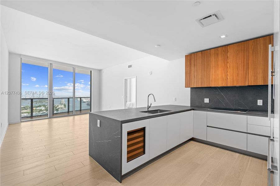 Furnished interior view inside a new home in , Miami (Image 6). Furnished interior view inside a new home in , Miami (Image 6).