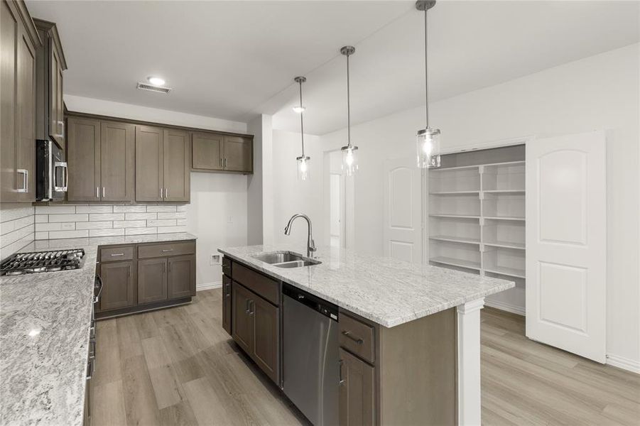 Furnished interior view inside a new home in Edgewater, Fate (Image 13). Furnished interior view inside a new home in Edgewater, Fate (Image 13).