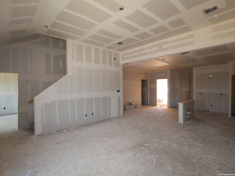 In-progress construction of a new home in Mesquite Ridge, San Antonio, TX (Image 31).