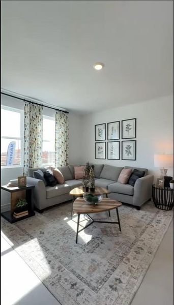 Pics are not of actual home.  They are a representative of a home of the same floor plan