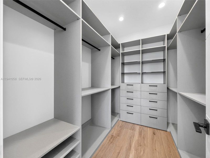 Furnished interior view inside a new home in , Miami (Image 11).