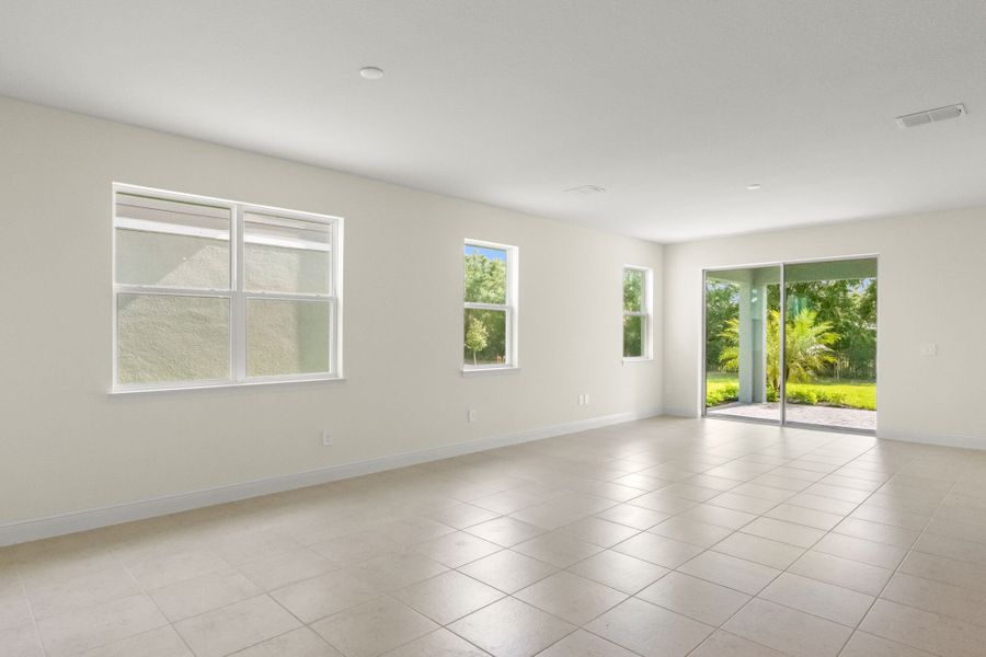 Spacious, unfurnished interior of a new home in Windwater, Parrish (Image 12).