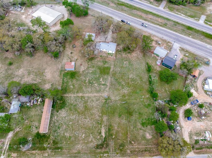 Aerial view of property and surrounding area Aerial view of property and surrounding area