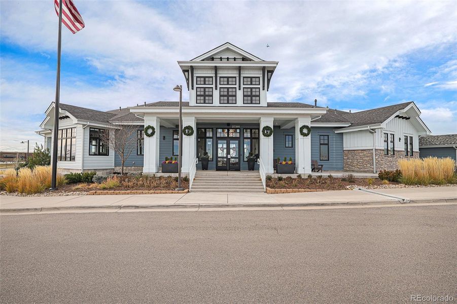 Community clubhouse/pool