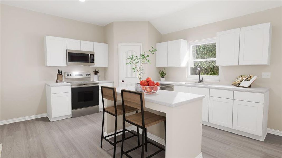 Furnished interior view inside a new home in Courtland Place, Cleburne (Image 20). Furnished interior view inside a new home in Courtland Place, Cleburne (Image 20).