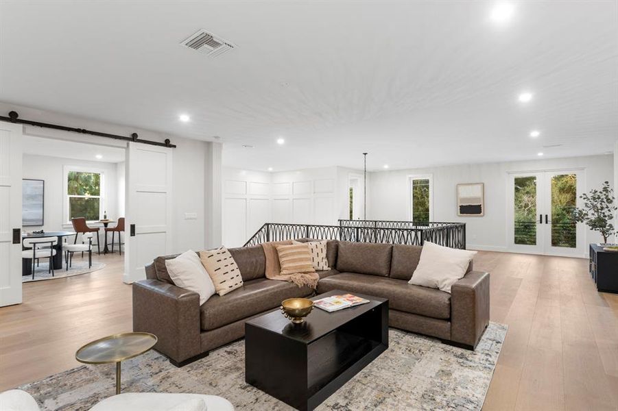 Furnished interior view inside a new home in , Tampa (Image 18). Furnished interior view inside a new home in , Tampa (Image 18).