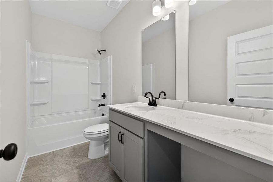 Furnished interior view inside a new home in Garrett Preserve, Douglasville (Image 13).