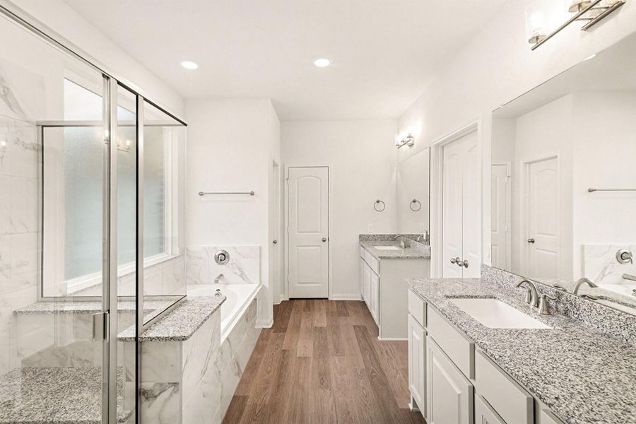 Furnished interior view inside a new home in Oakwood Ranch, Willis (Image 5). Furnished interior view inside a new home in Oakwood Ranch, Willis (Image 5).