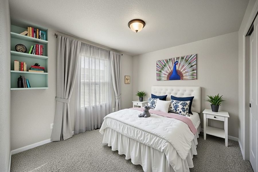 Furnished interior view inside a new home in Aspen Ranch, Fountain (Image 15).