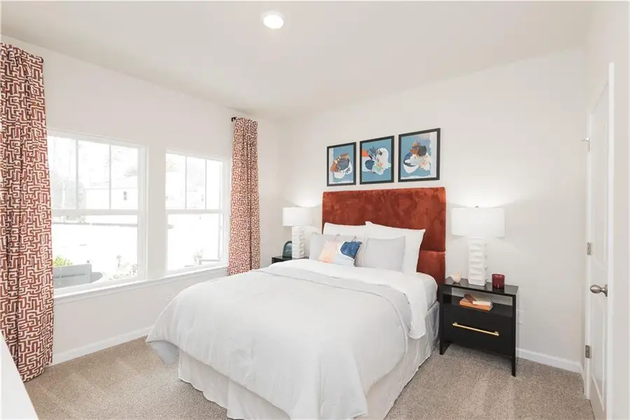 Furnished interior view inside a new home in Martin Springs - Estate Series, Lawrenceville (Image 6).