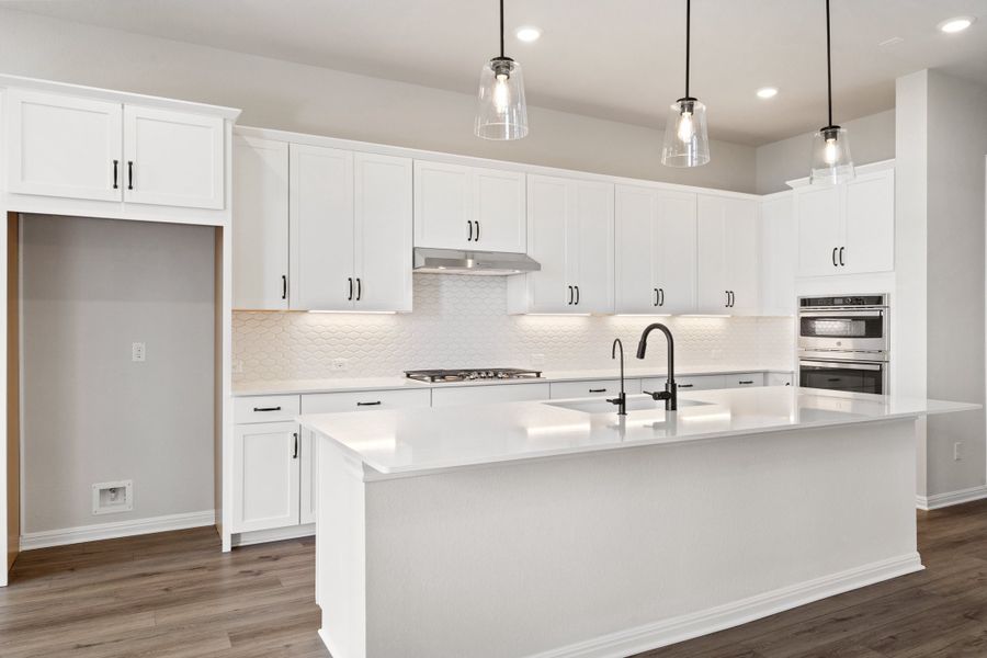 Representative furnished interior of a home built from the Sawgrass by Ashton Woods in Berry Creek Highlands, Georgetown (Image 7). Representative furnished interior of a home built from the Sawgrass by Ashton Woods in Berry Creek Highlands, Georgetown (Image 7).
