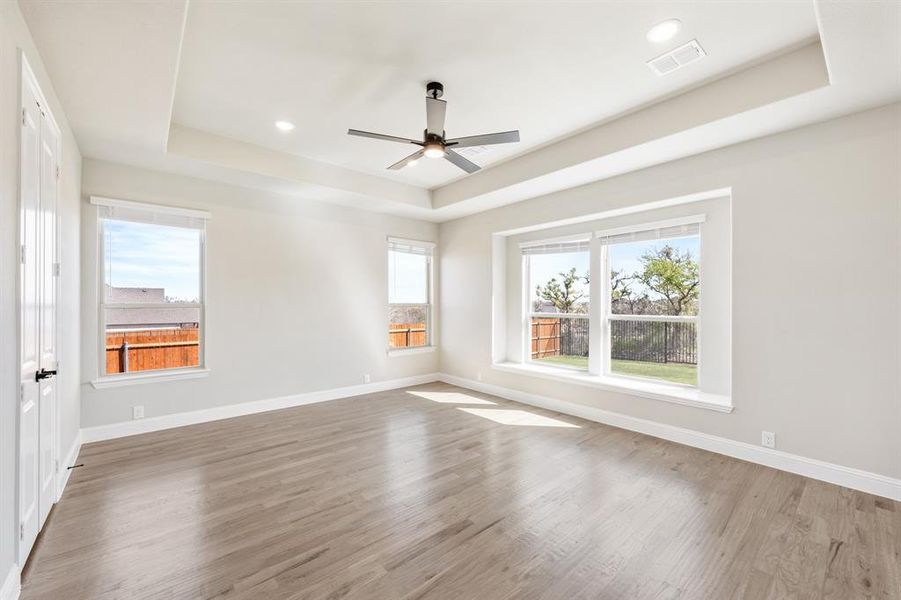 Spacious, unfurnished interior of a new home in Timberbrook, Justin (Image 22).