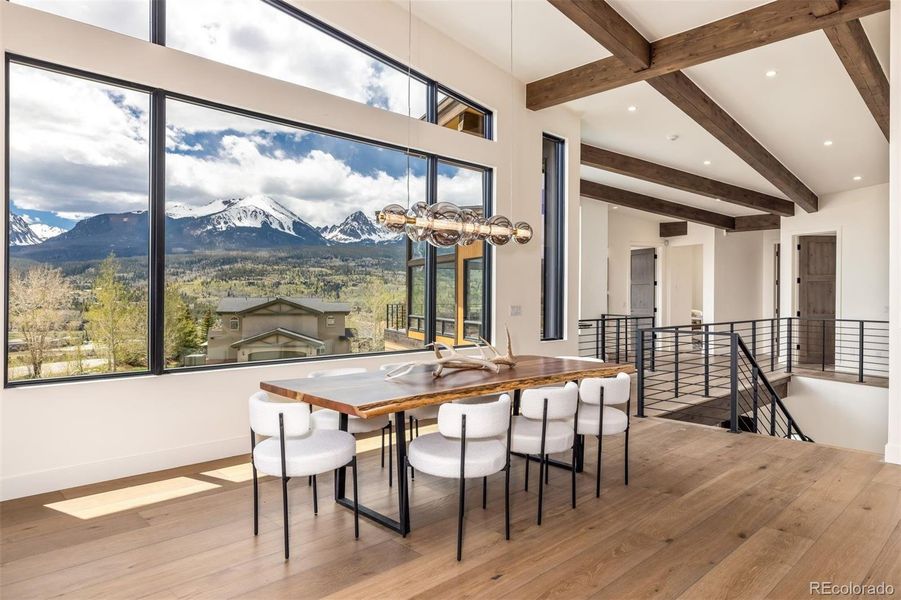 Furnished interior view inside a new home in , Silverthorne (Image 8).