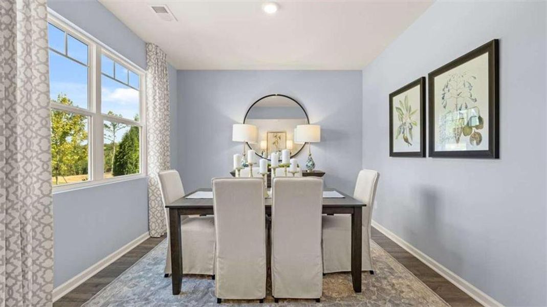 Furnished interior view inside a new home in Jackson Landing, Jefferson (Image 37). Furnished interior view inside a new home in Jackson Landing, Jefferson (Image 37).