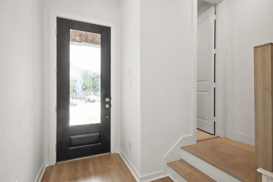 Spacious, unfurnished interior of a new home in Woodforest Townhomes, Montgomery (Image 18). Spacious, unfurnished interior of a new home in Woodforest Townhomes, Montgomery (Image 18).