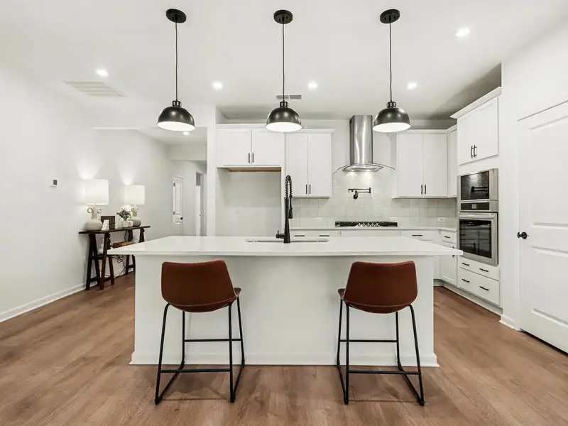 Furnished interior view inside a new home in Kelly Preserve, Loganville (Image 7).