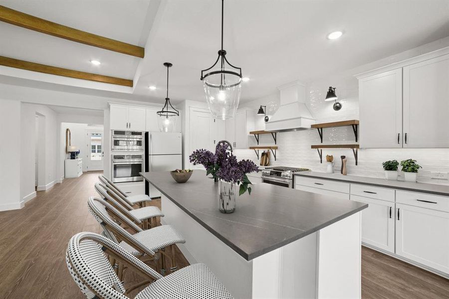 Furnished interior view inside a new home in Sterling Greene, Arlington (Image 25). Furnished interior view inside a new home in Sterling Greene, Arlington (Image 25).