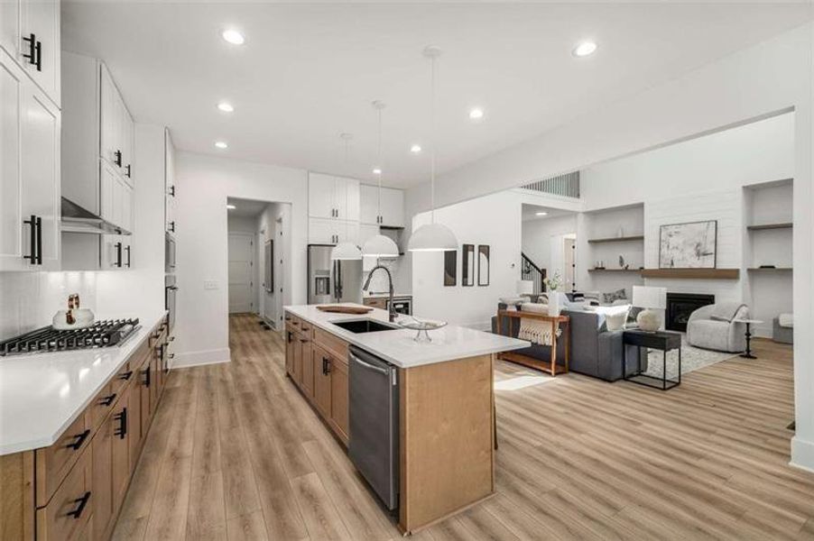 Furnished interior view inside a new home in , Jefferson (Image 8).