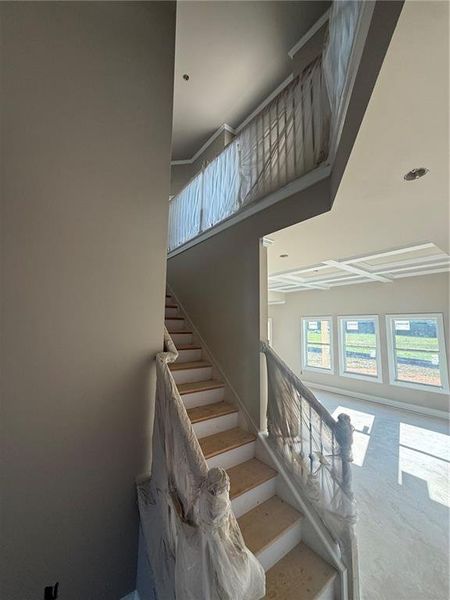 In-progress construction of a new home in , Loganville, GA (Image 4).