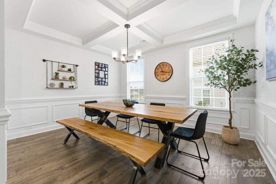 Furnished interior view inside a new home in , Huntersville (Image 9). Furnished interior view inside a new home in , Huntersville (Image 9).