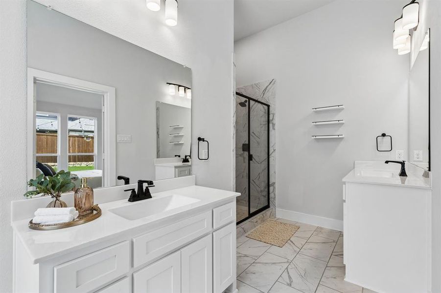 Furnished interior view inside a new home in , Celina (Image 27).