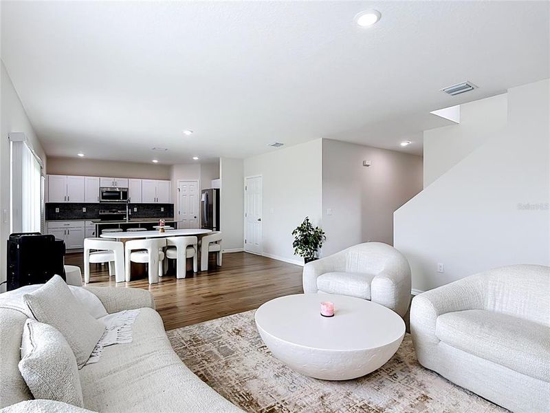 Furnished interior view inside a new home in Lawson Dunes, Haines City (Image 6).