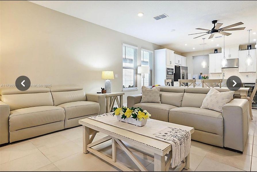 Furnished interior view inside a new home in , Port St. Lucie (Image 3).