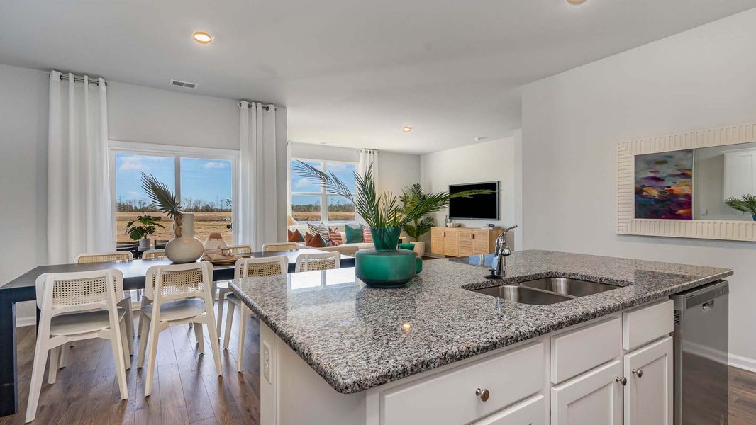 Representative furnished interior of a home built from the CALI by D.R. Horton in Sandridge Park, Little River (Image 13).