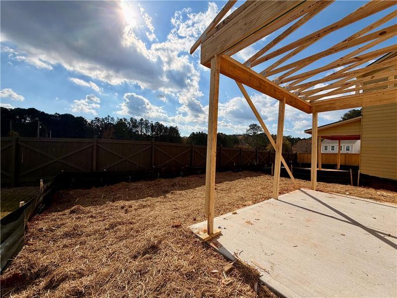 In-progress construction of a new home in Winsome Park, Woodstock, GA (Image 27).
