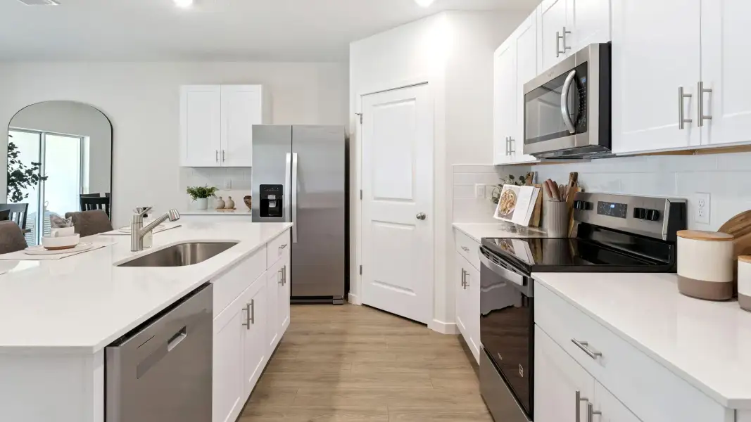 Furnished interior view inside a new home in Preston Cove, St. Cloud (Image 7).
