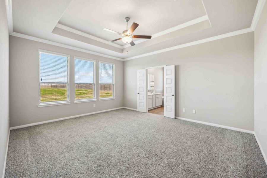 Carter Floorplan - Primary Bedroom