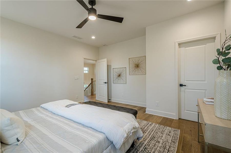 Furnished interior view inside a new home in , Powder Springs (Image 38). Furnished interior view inside a new home in , Powder Springs (Image 38).