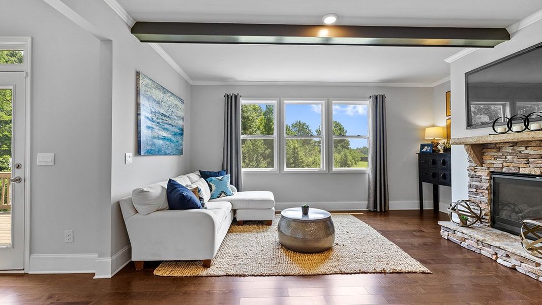 Furnished interior view inside a new home in Genesee, Newnan (Image 35).