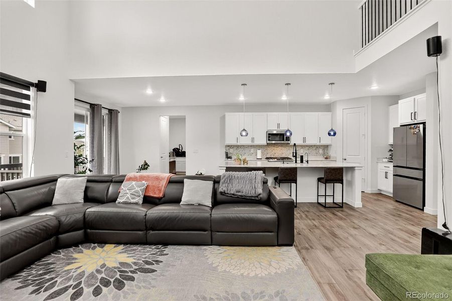 Furnished interior view inside a new home in , Parker (Image 22).