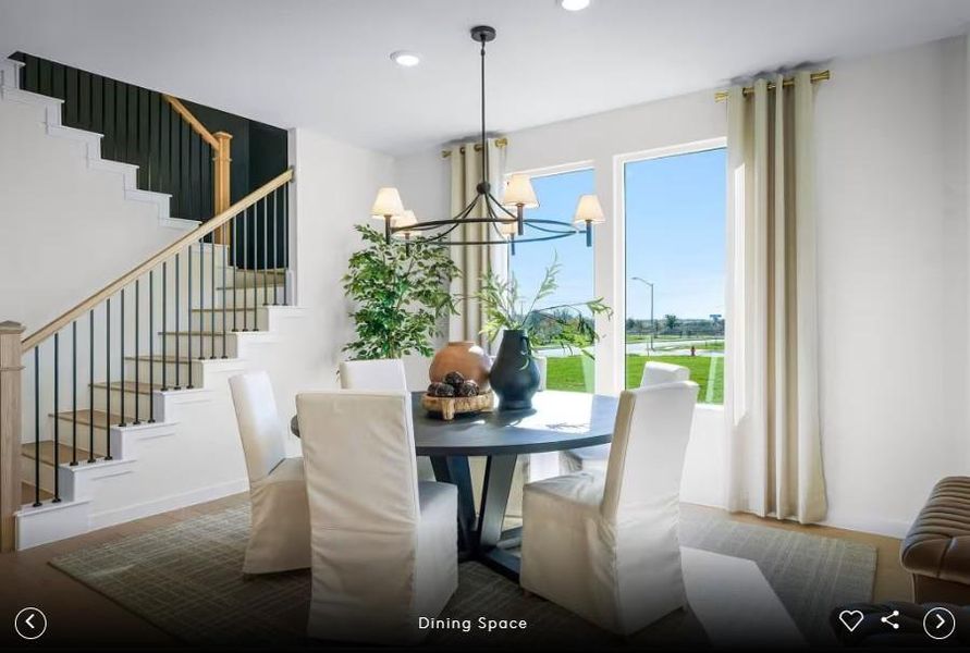 Interior photos- Photo of Pulte model home with same floor plan, not of actual home listed.