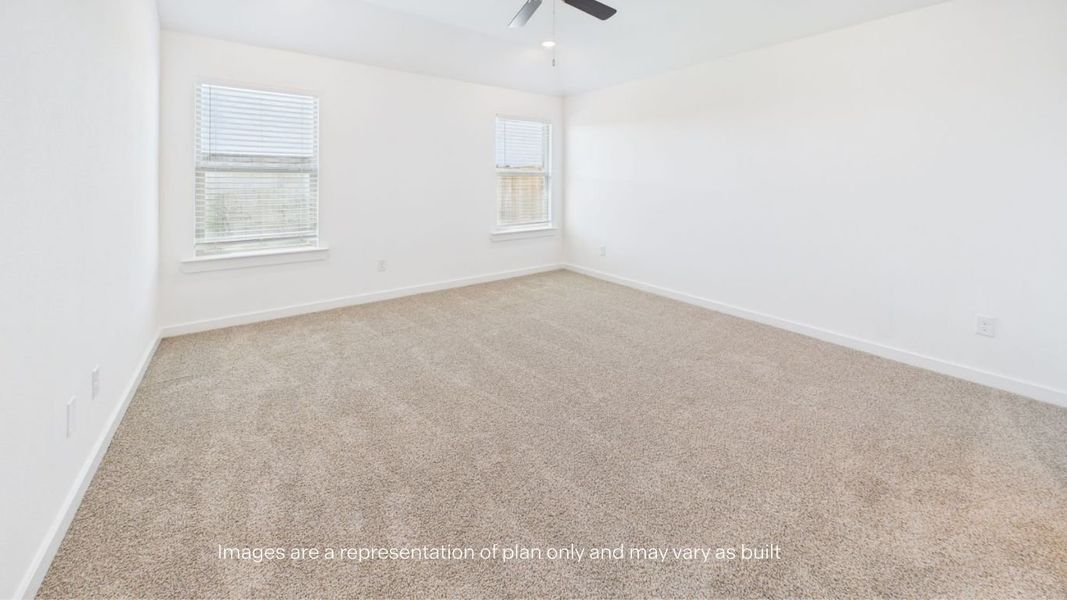Representative unfurnished interior of a home built from the The Blanco by D.R. Horton in Westmont, Lubbock (Image 33). Representative unfurnished interior of a home built from the The Blanco by D.R. Horton in Westmont, Lubbock (Image 33).