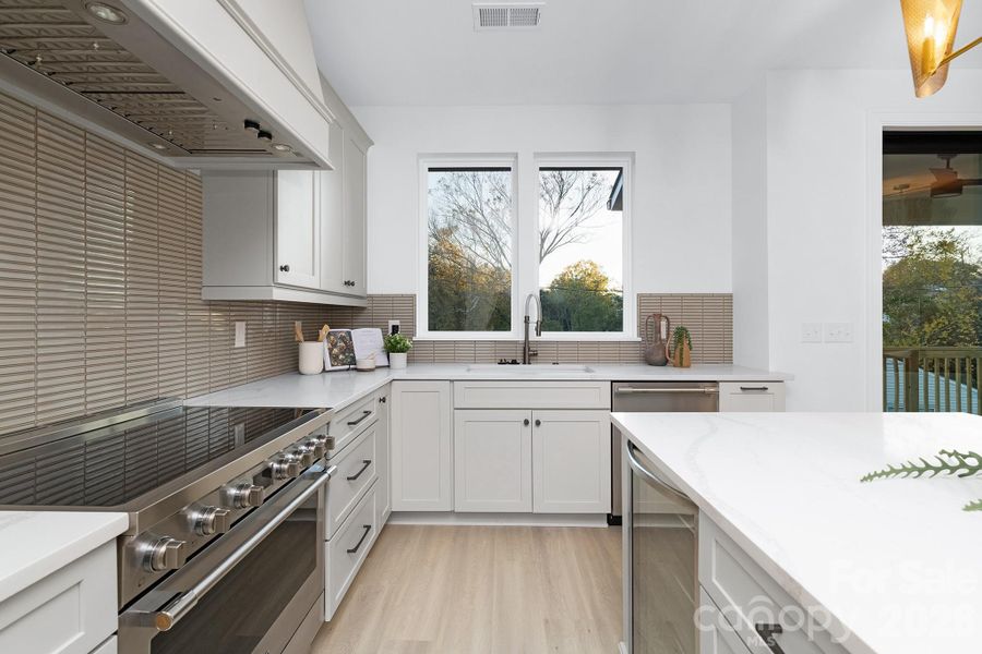 Furnished interior view inside a new home in , Charlotte (Image 13).