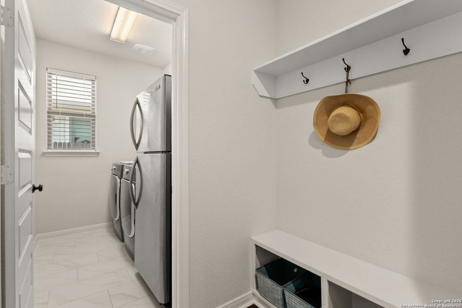 Furnished interior view inside a new home in Overlook at Creekside, New Braunfels (Image 15).