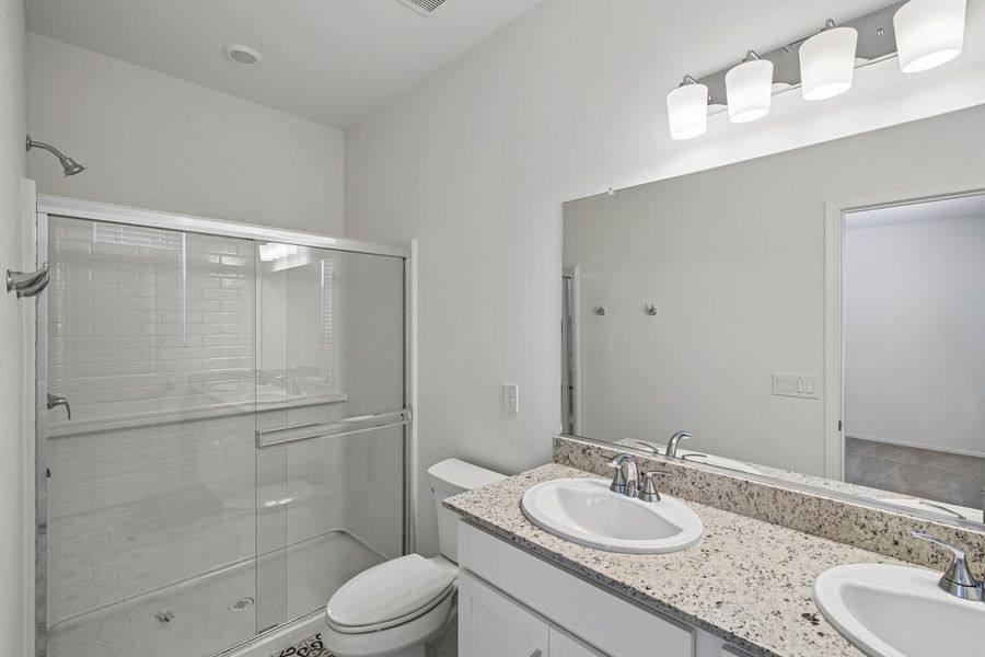 Furnished interior view inside a new home in Mandarina Reserve, Marana (Image 12).
